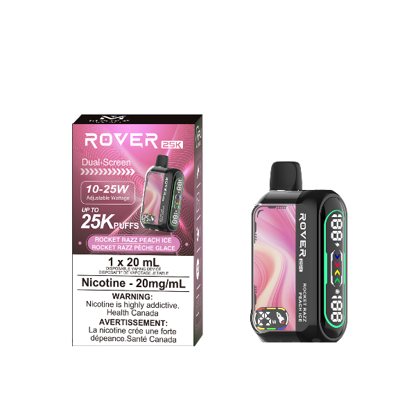 Rover 25K Rocket Razz Peach Ice